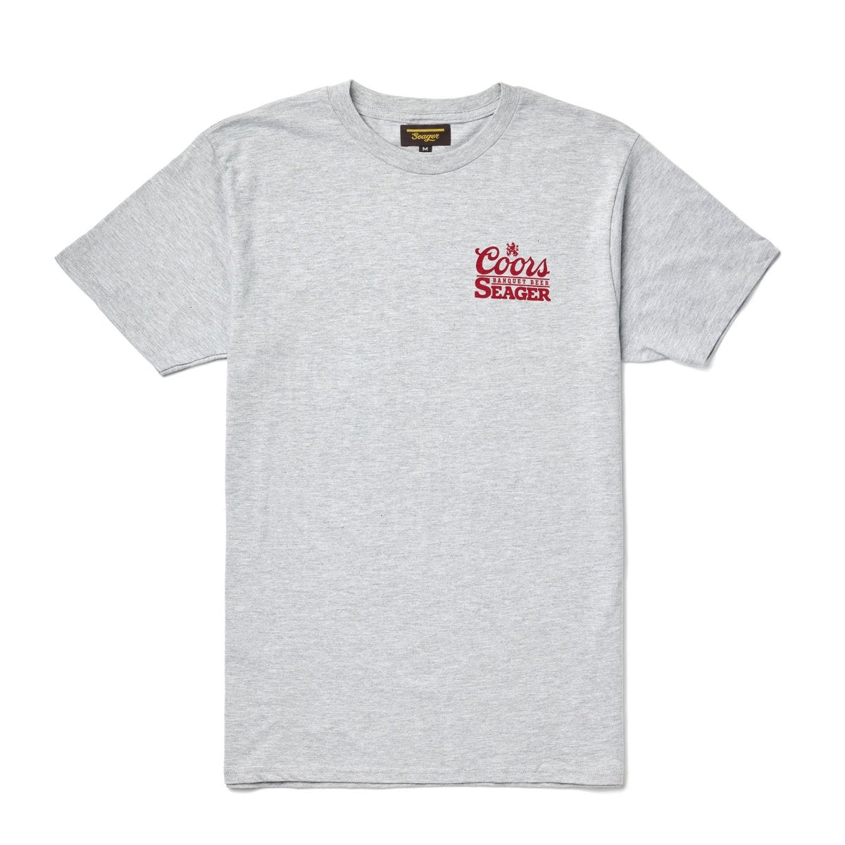 Seager x Coors Banquet Bumper Tee Heather Grey - Seager Co.