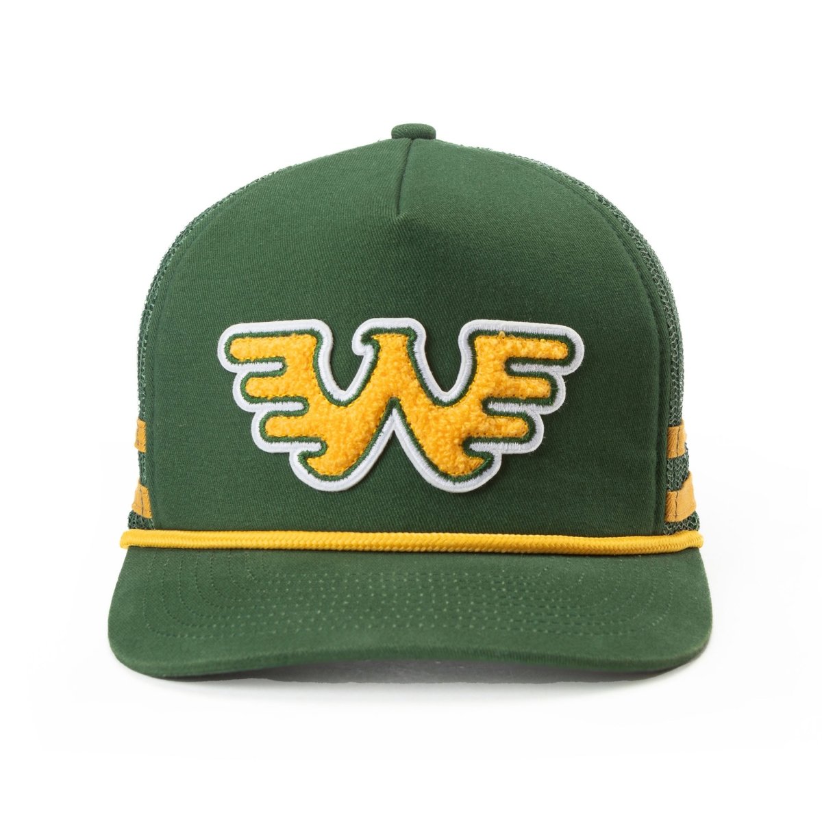 Seager x Waylon Jennings Flying W Snapback Green - Seager Co.