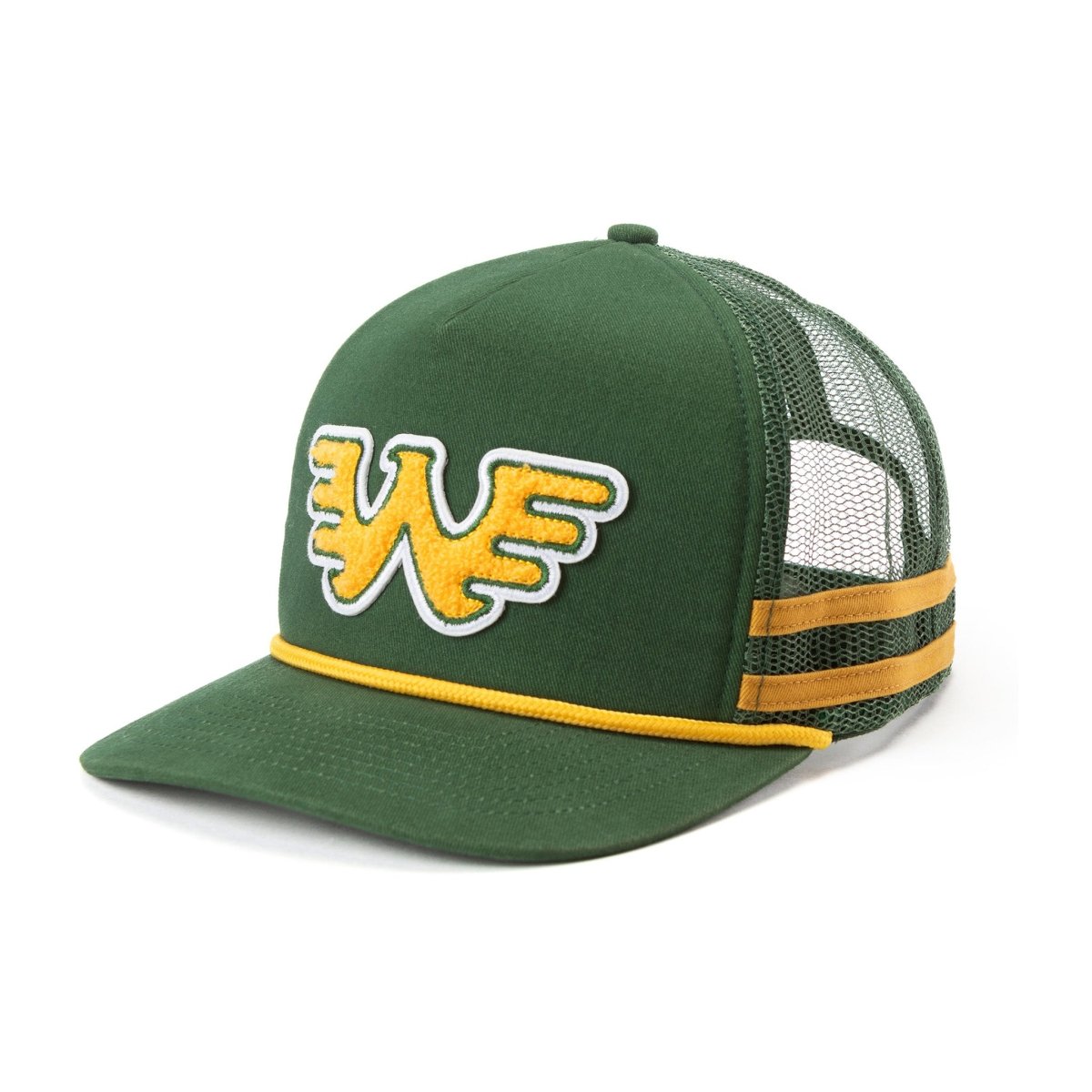 Seager x Waylon Jennings Flying W Snapback Green - Seager Co.