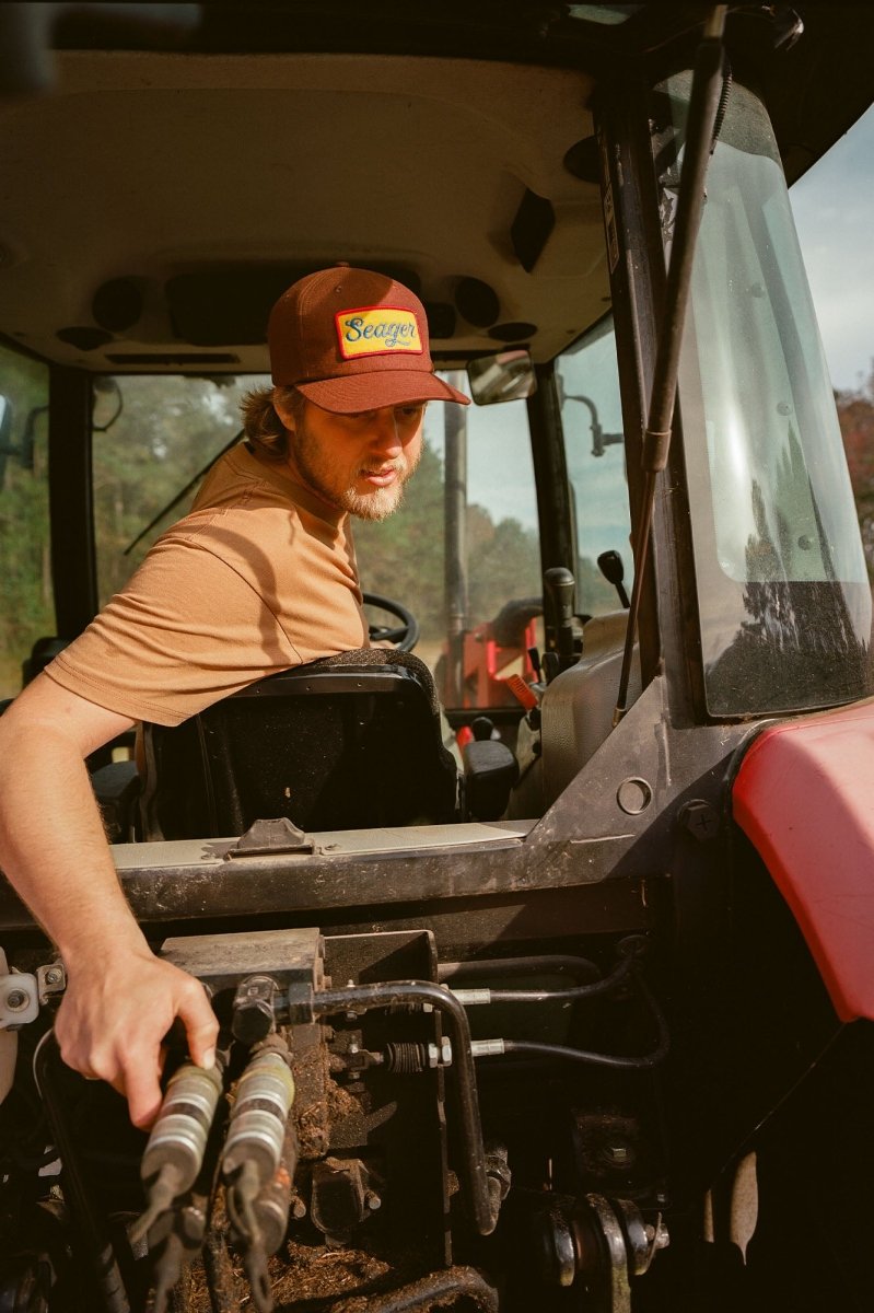 Uncle Bill Hemp Snapback Brown