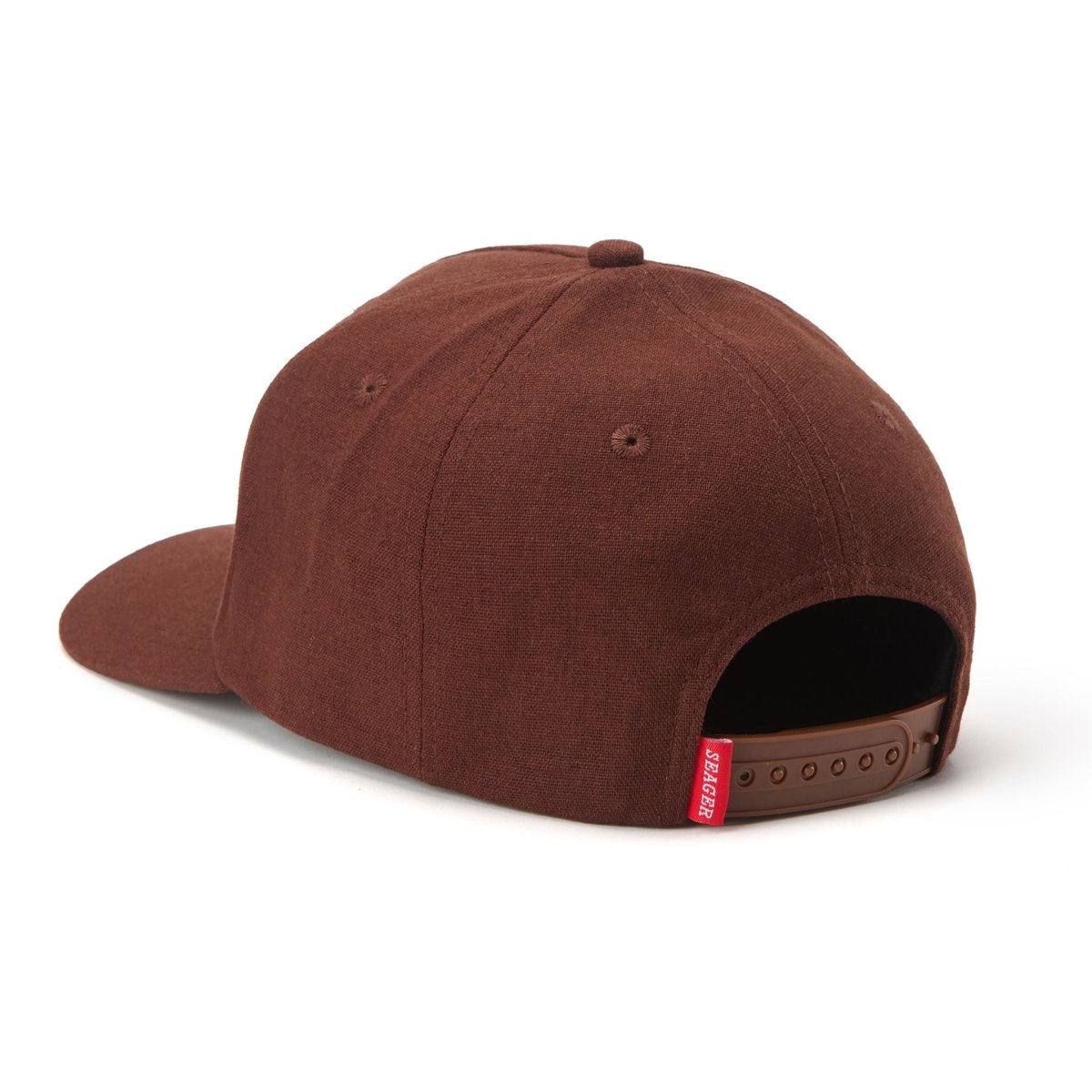 Uncle Bill Hemp Snapback Brown