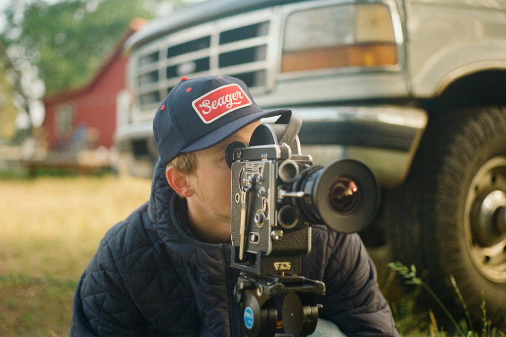 Uncle Bill Hemp Snapback Navy/Red
