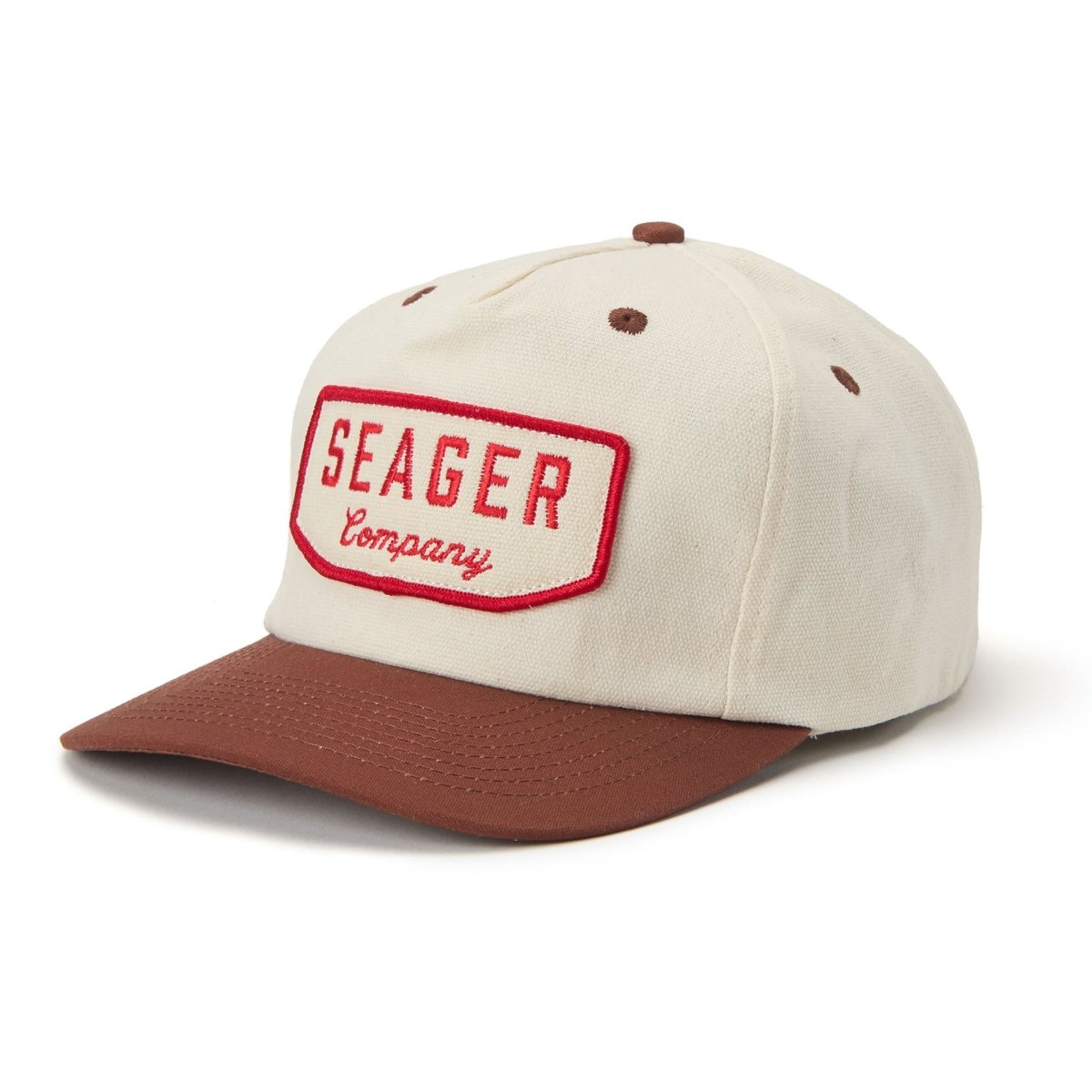 Wilson Snapback Cream/Brown