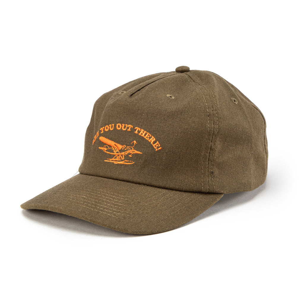 Seager x Huckberry Seaplane Hat Army Green