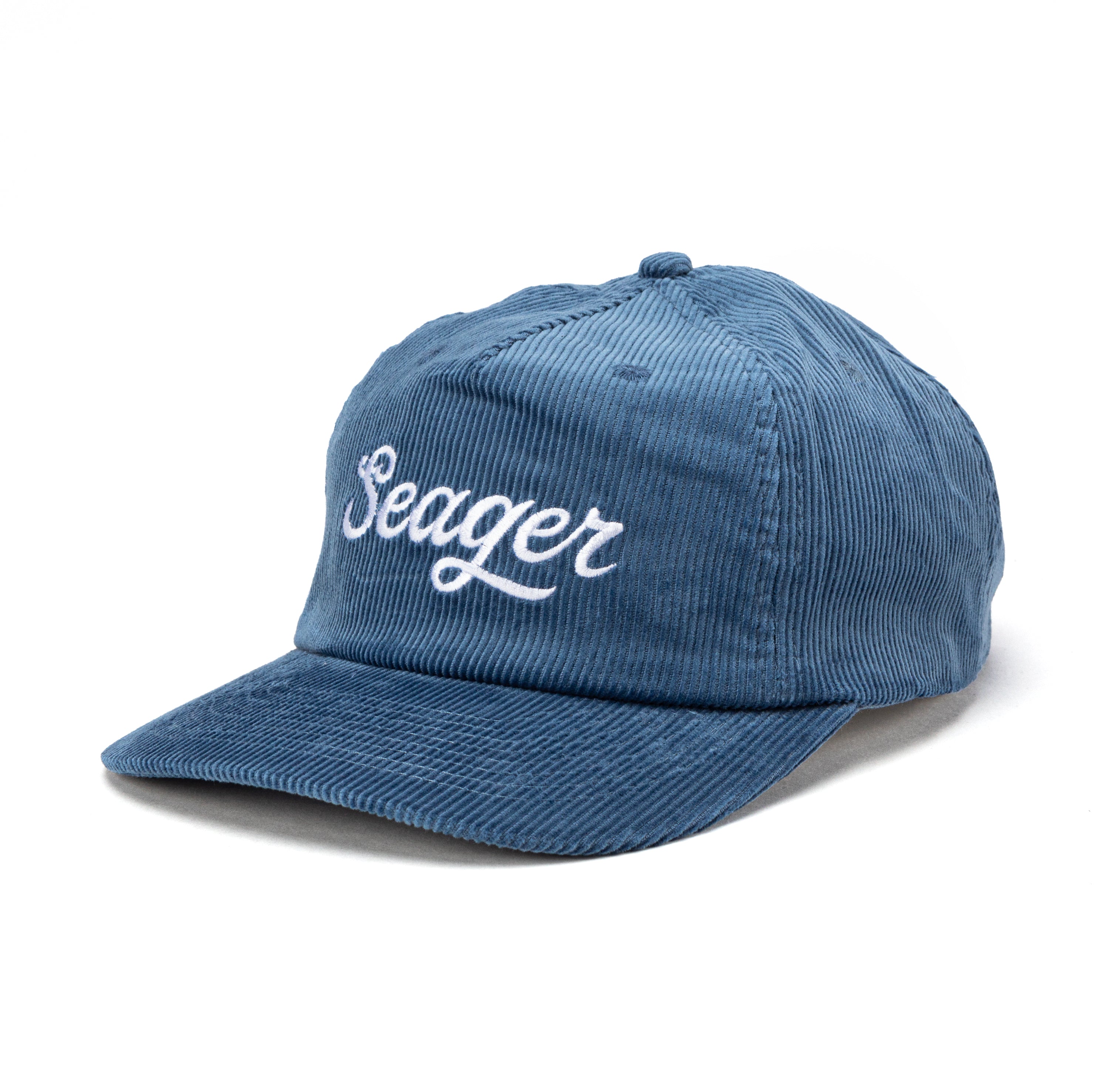 Big Blue Corduroy Snapback