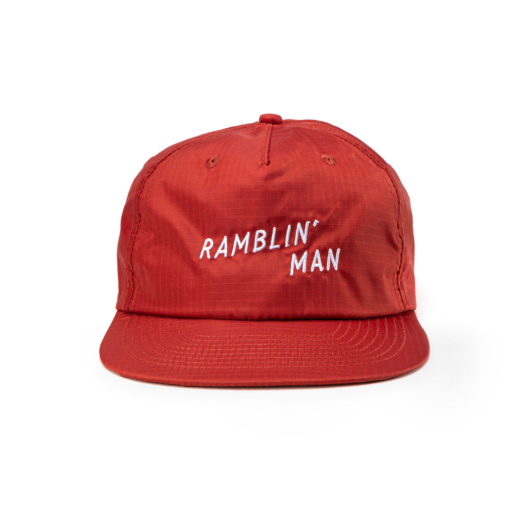 Ramblin' Man Ripstop Nylon Snapback Brick Red