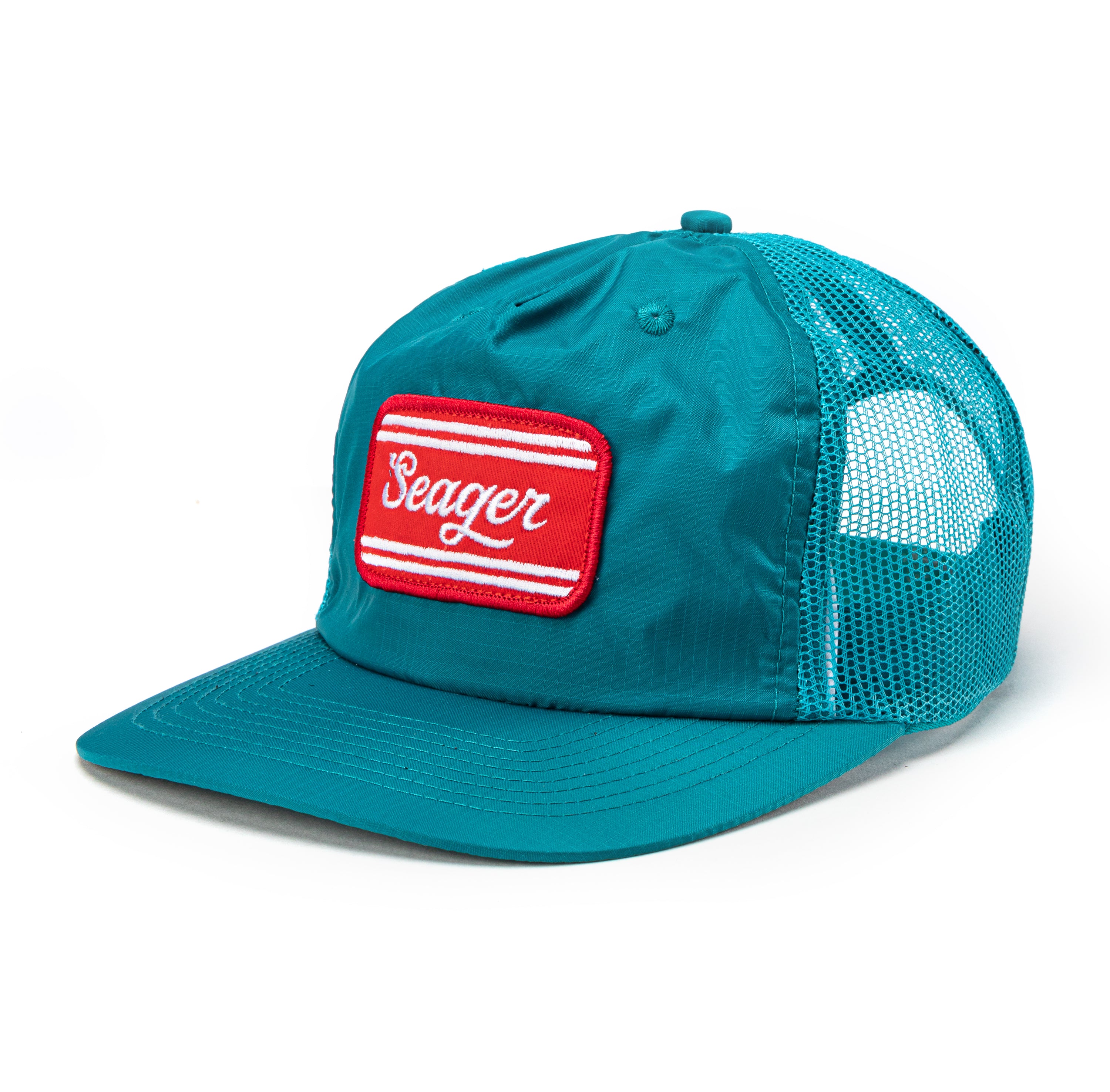 Whitewater Nylon Mesh Snapback Alpine Blue