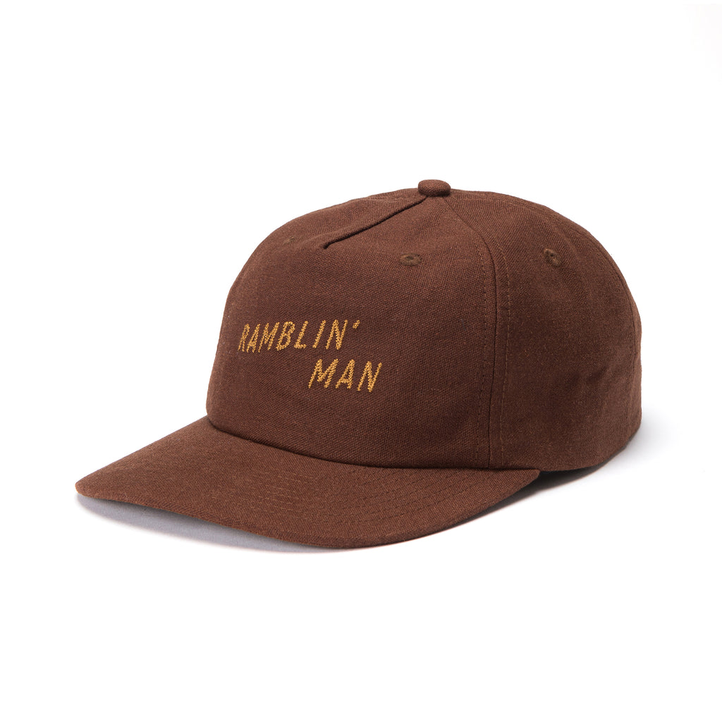 Ramblin' Man Hemp Snapback Brown