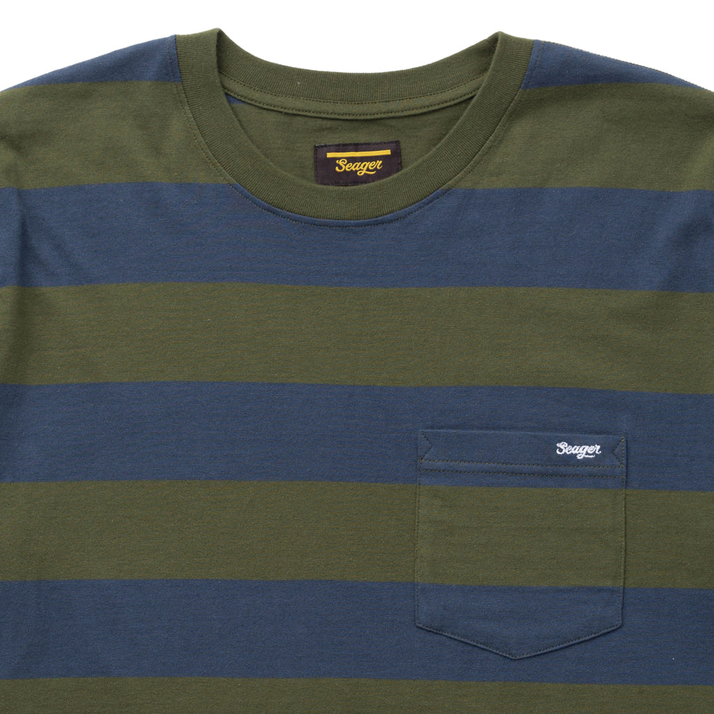 Canyon Stripe Crew Blue/Green