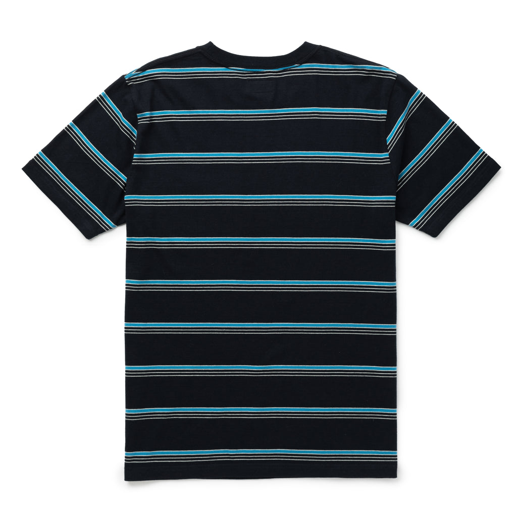 Canyon Stripe Crew Black/Turquoise