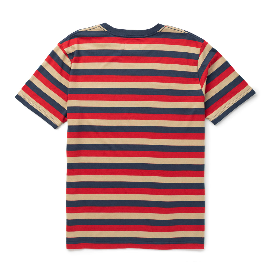 Canyon Stripe Crew Red/Blue