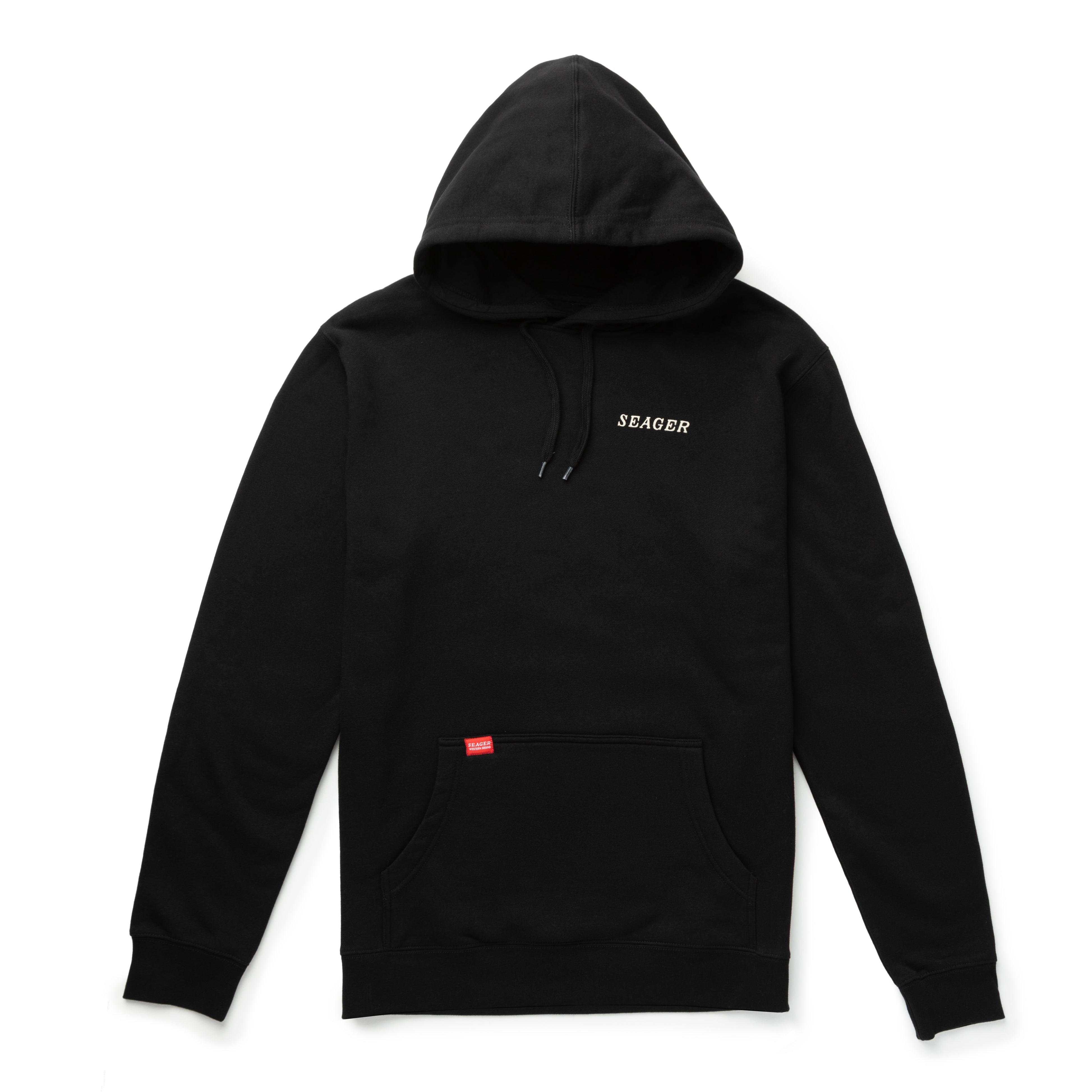 Company Hoodie Black | Seager Co.