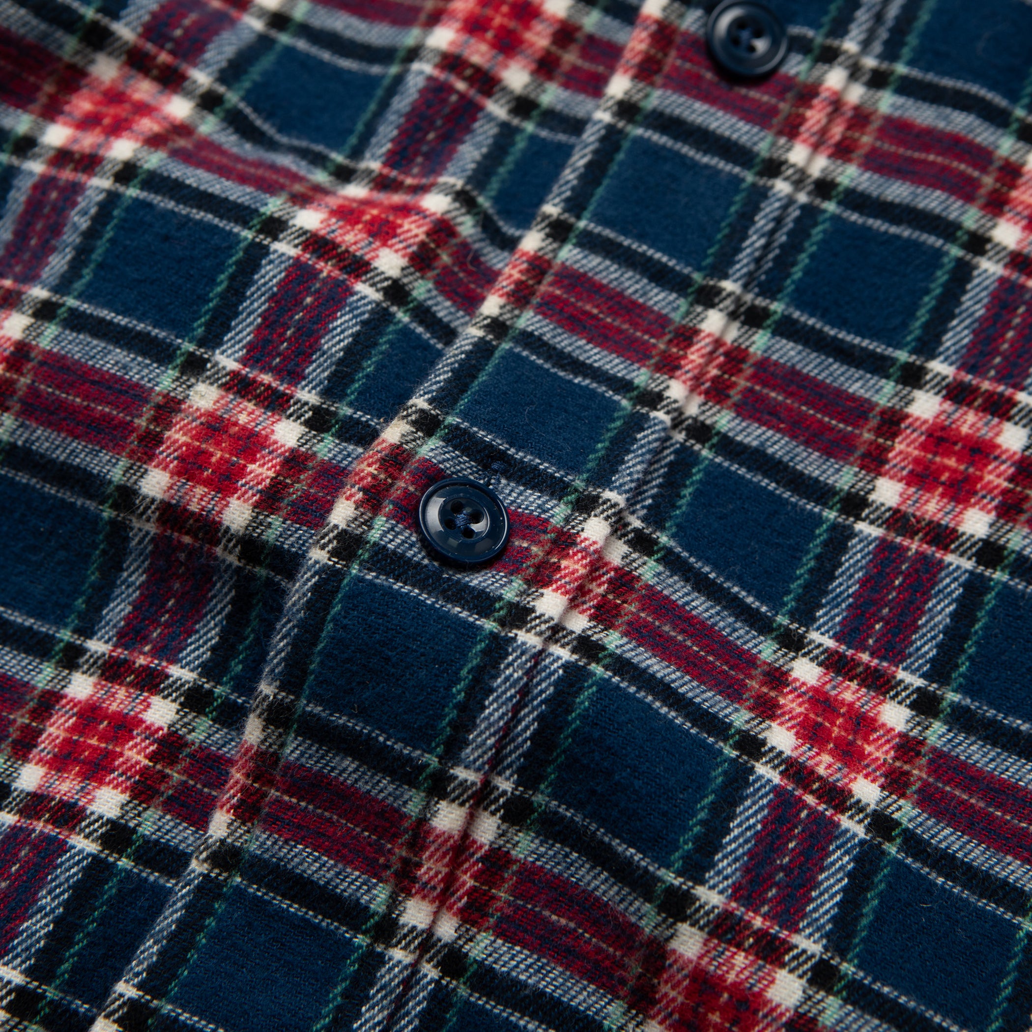 Calico Flannel Red/Navy
