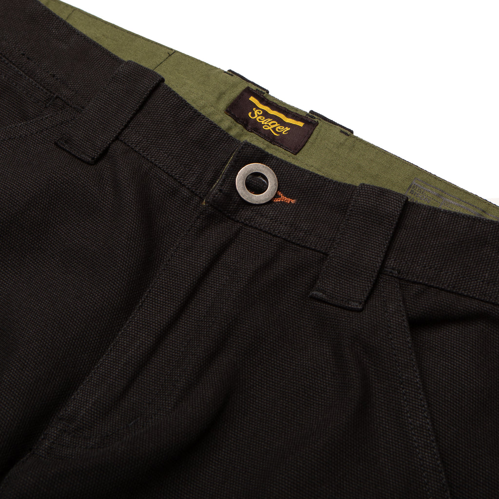 Bison Canvas Pant Regular Fit Black