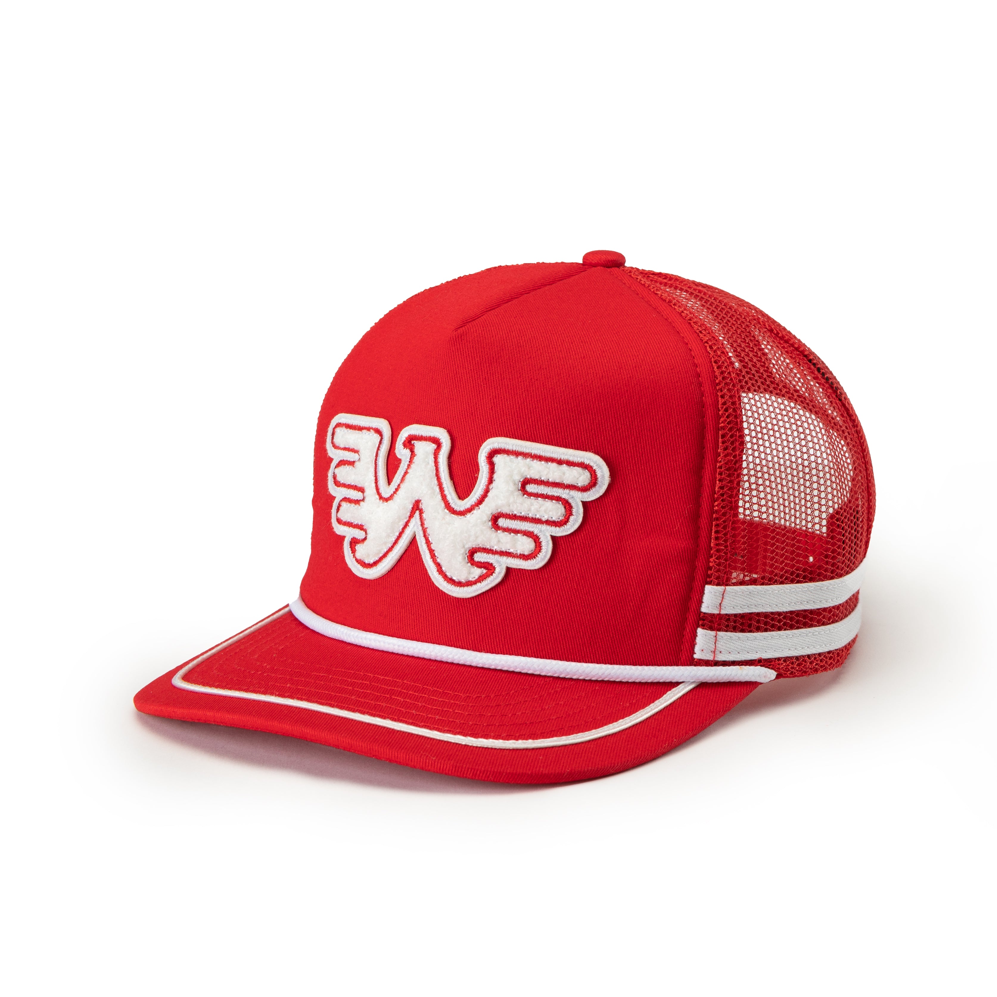 Seager x Waylon Jennings Flying W Snapback Red