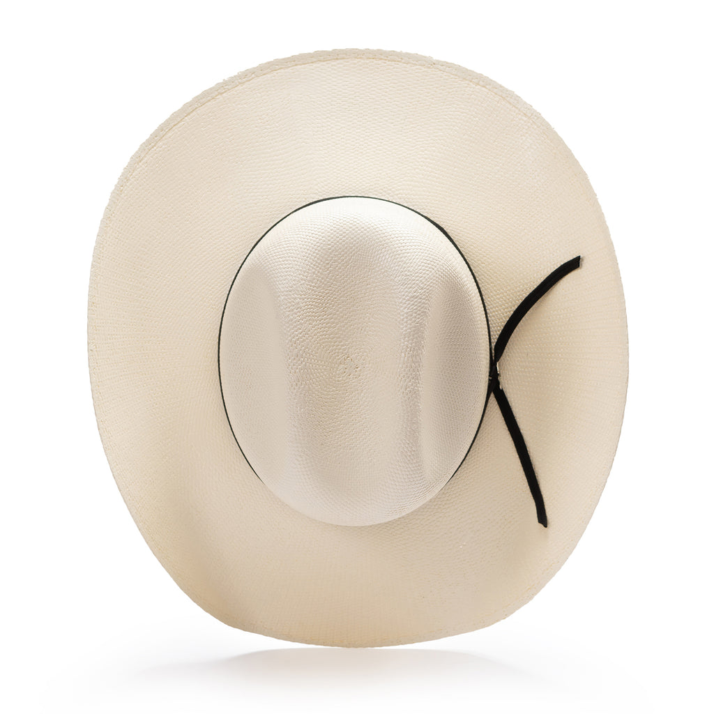 Longhorn Straw Hat Ivory