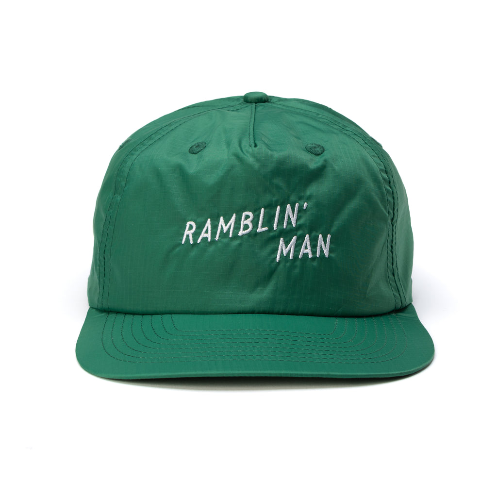 Ramblin' Man Ripstop Nylon Snapback Green