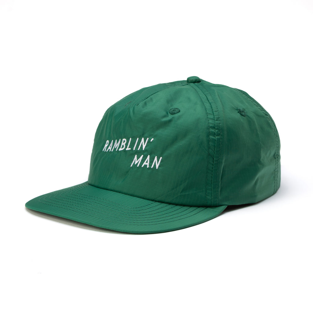 Ramblin' Man Ripstop Nylon Snapback Green
