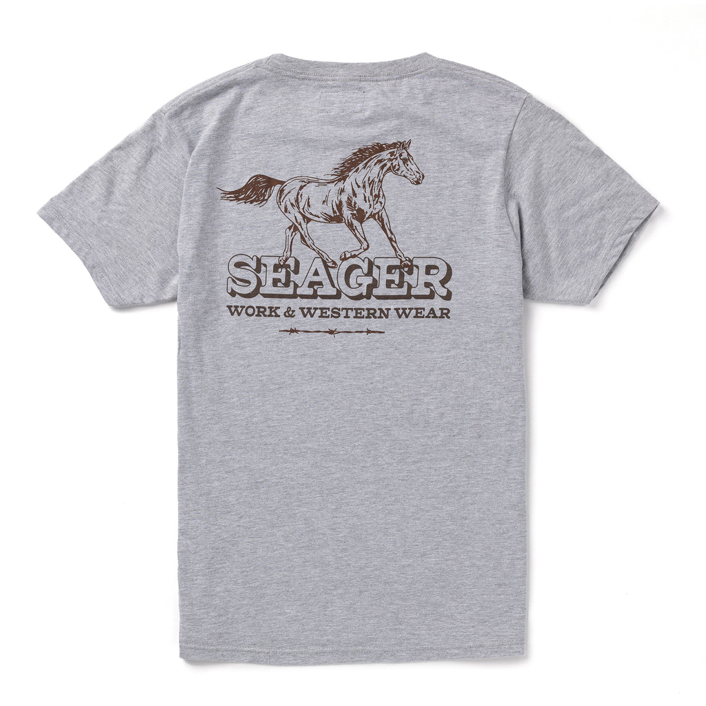 Farrier Tee Heather Grey