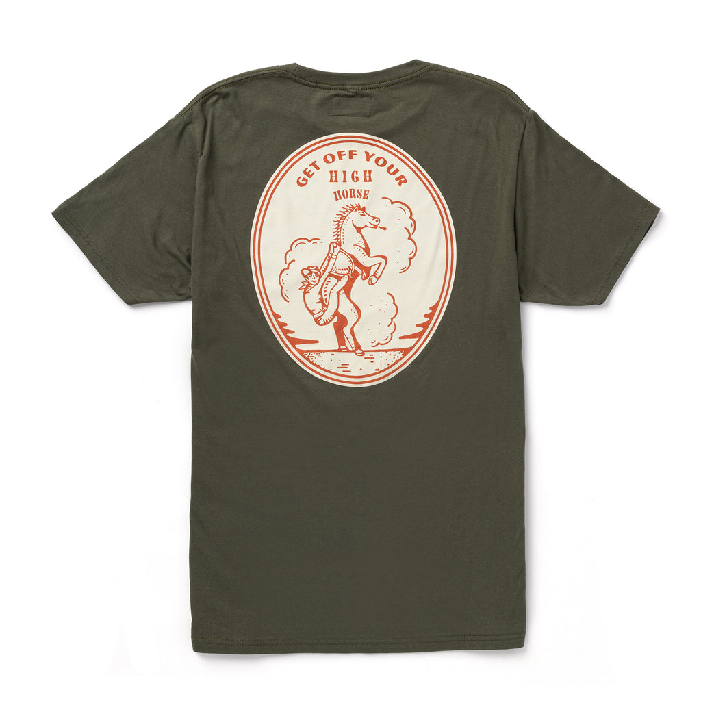 High Horse Tee Military Green