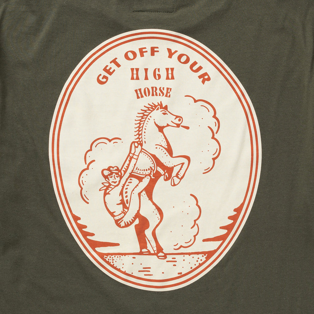 High Horse Tee Military Green