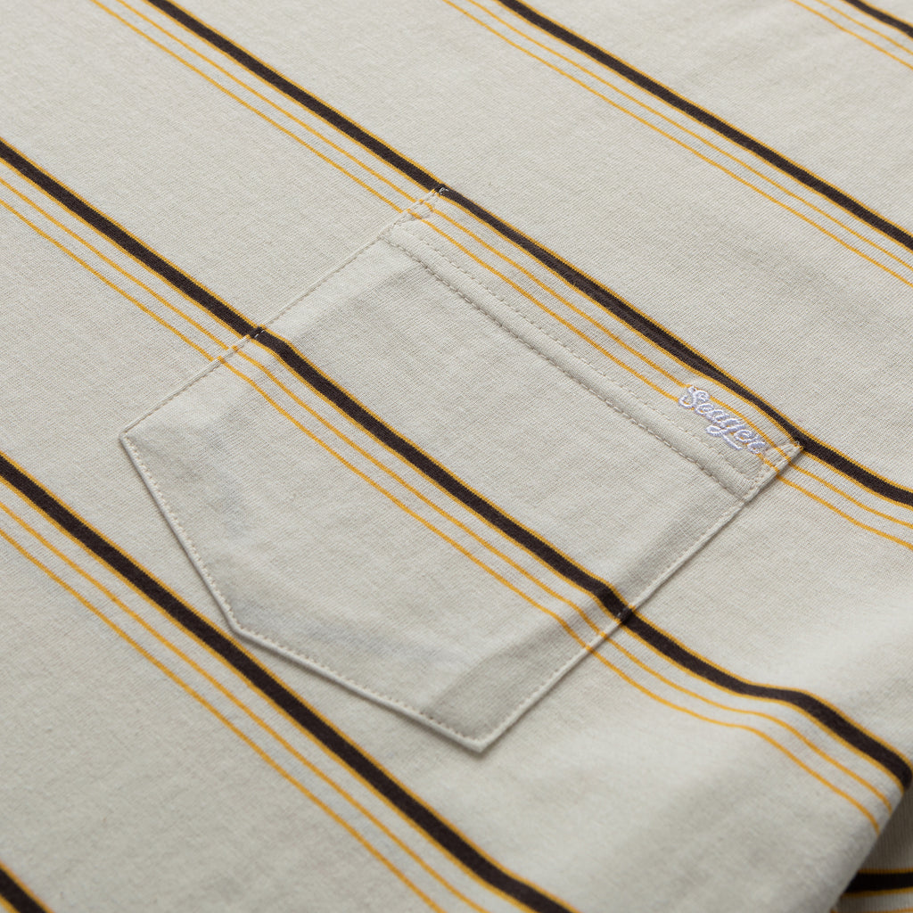 Canyon Stripe Crew Brown/Gold