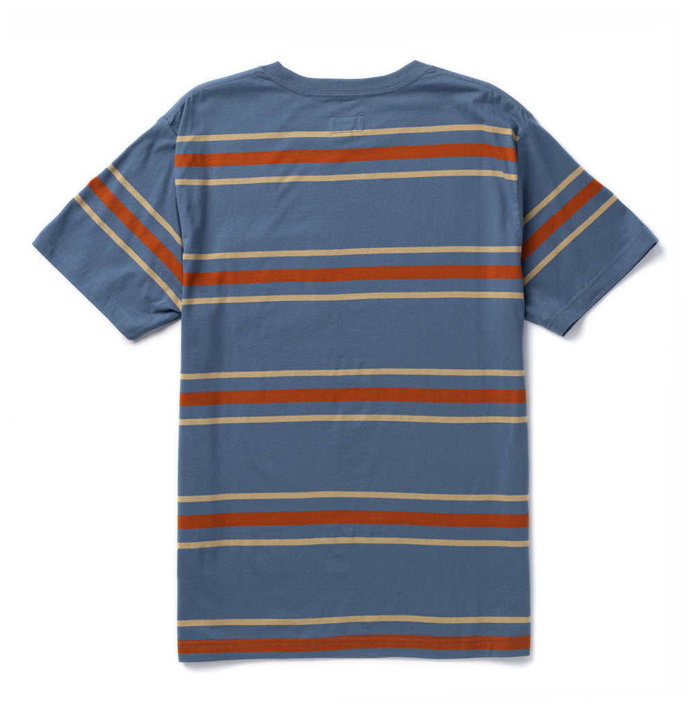 Canyon Stripe Crew Rust/Blue