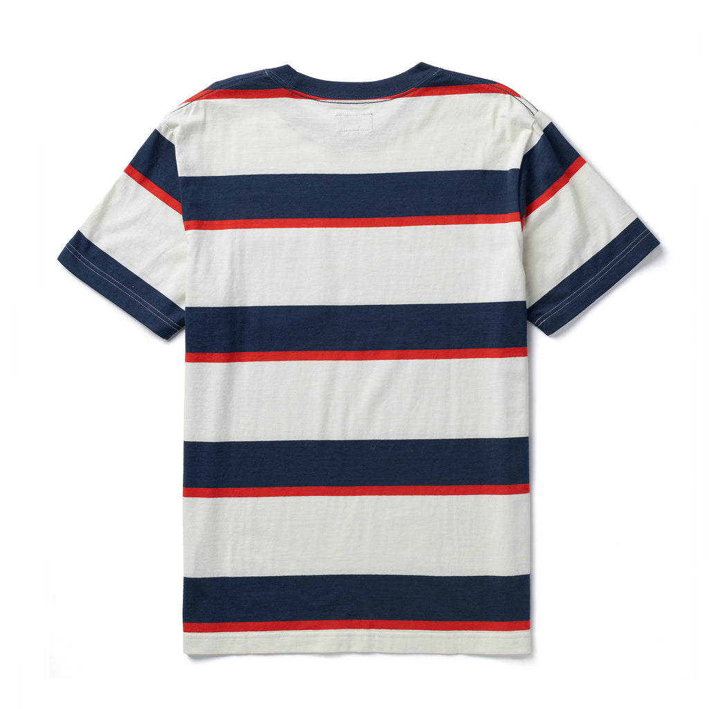 Canyon Stripe Crew White/Navy