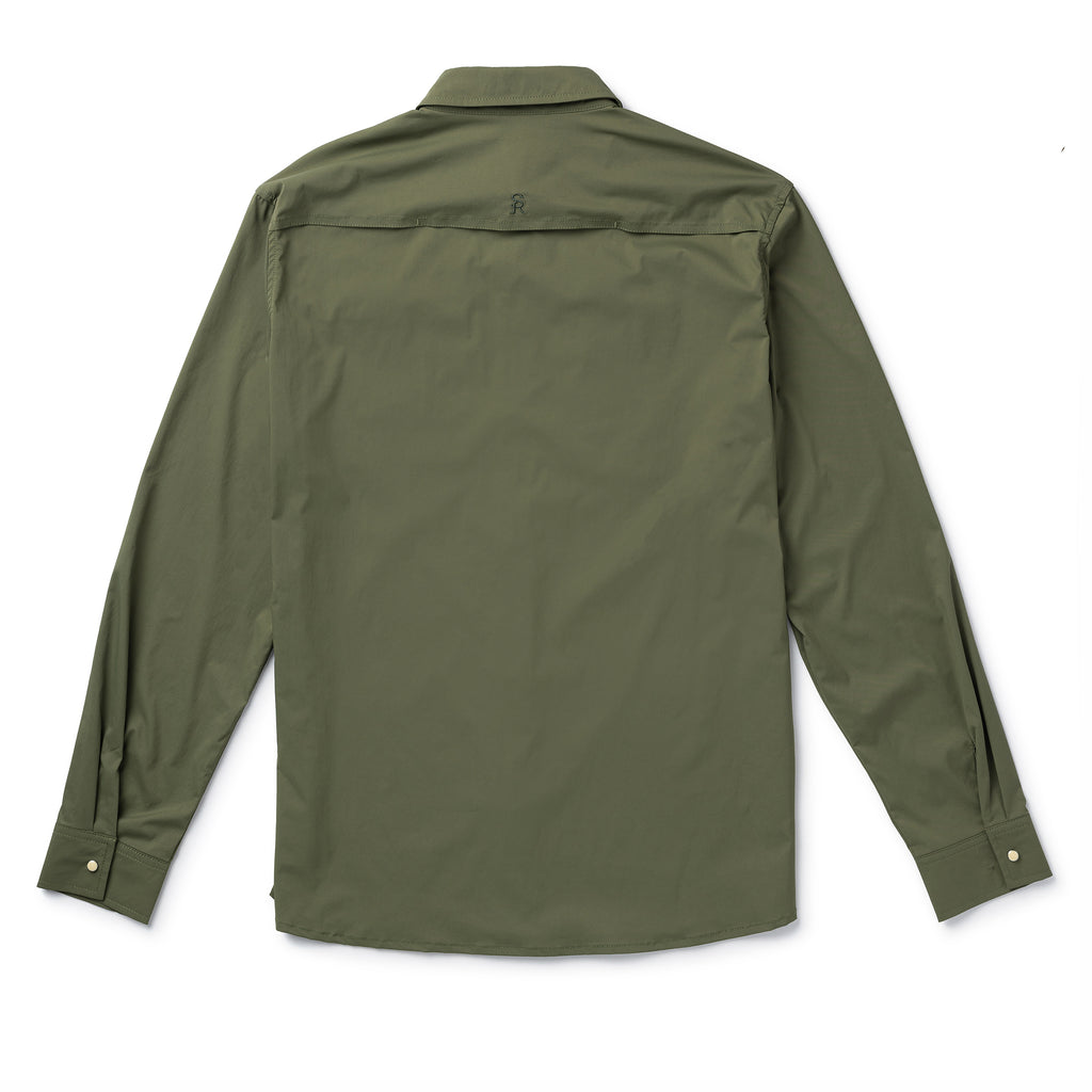 El Pescador L/S Shirt Military Green