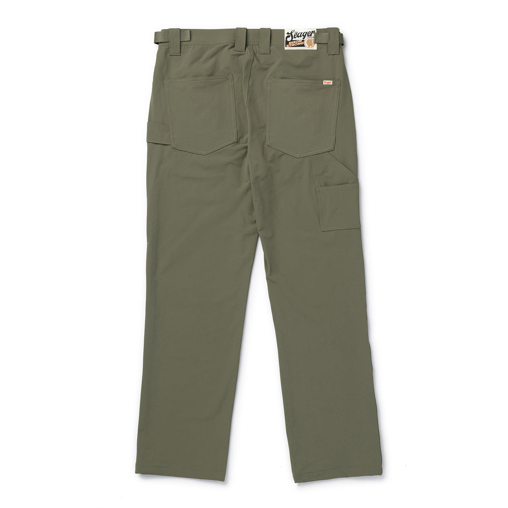 Bison Tech Trail Pant Military Green