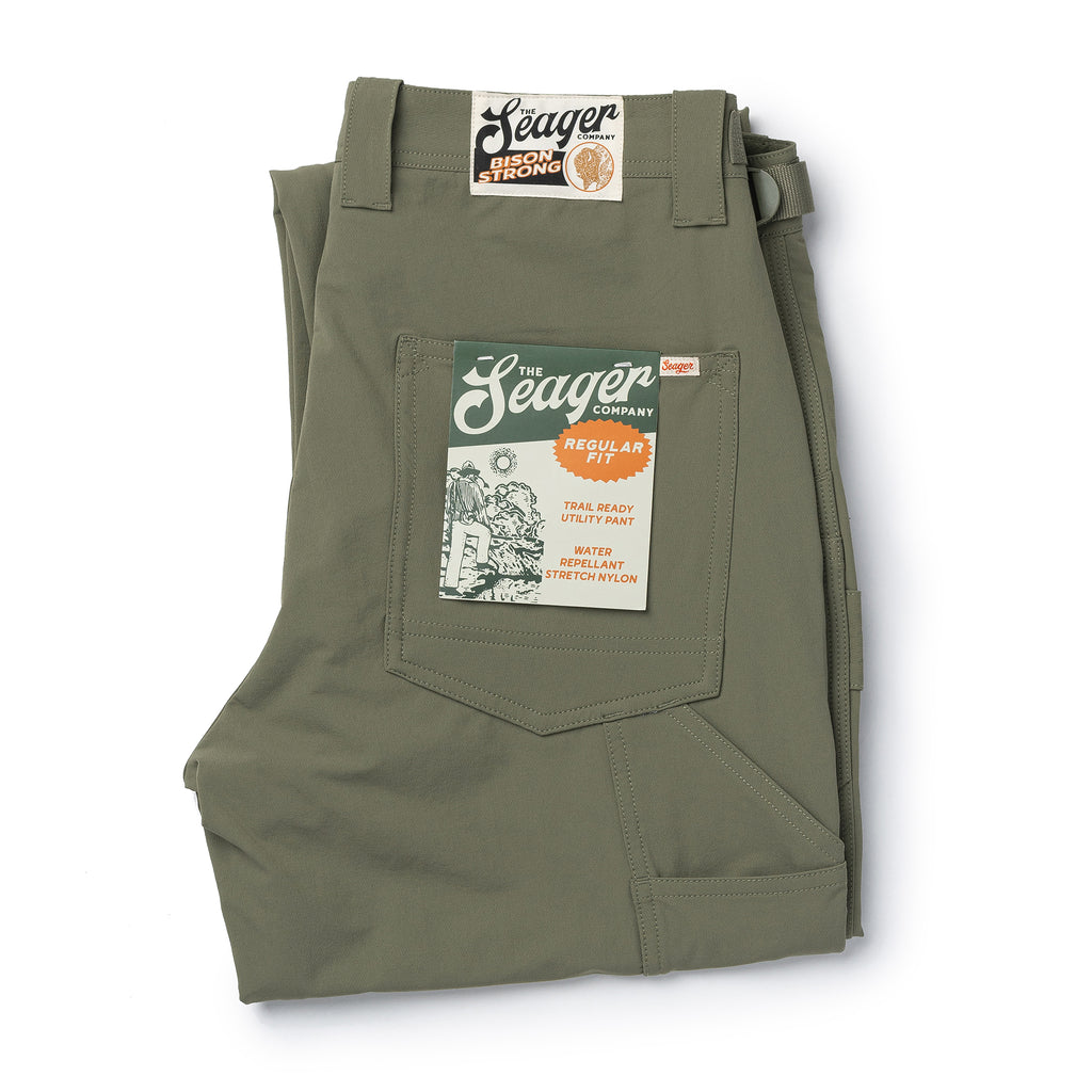 Bison Tech Trail Pant Military Green