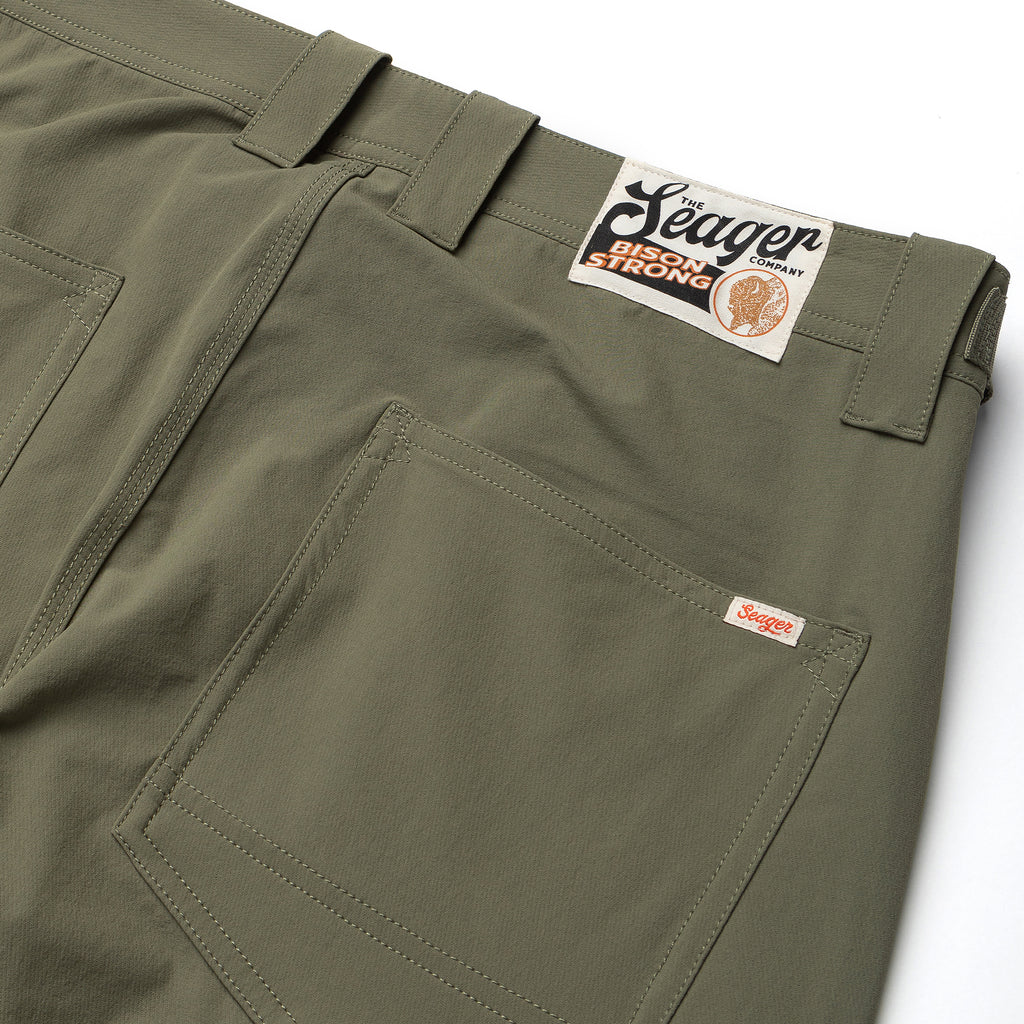 Bison Tech Trail Pant Military Green