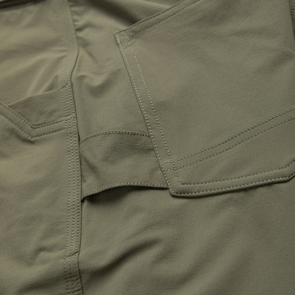 Bison Tech Trail Pant Military Green