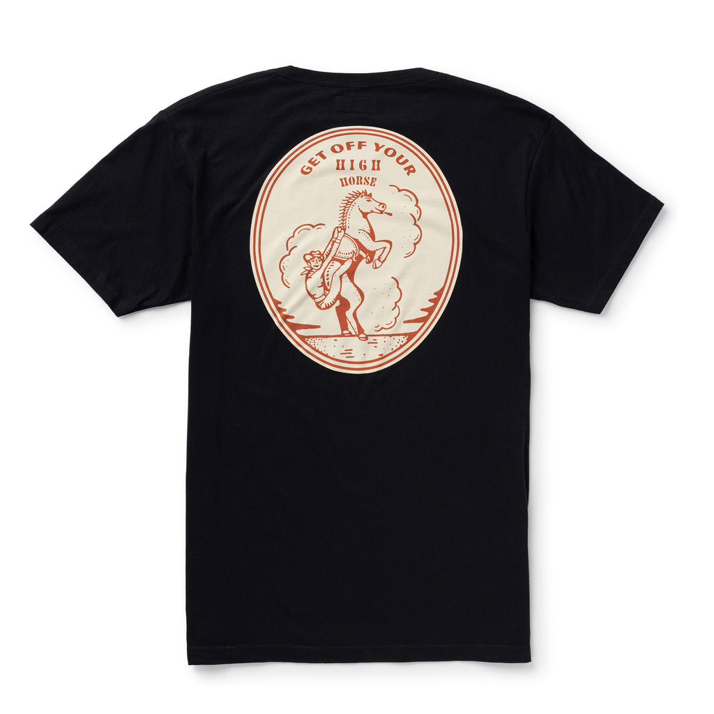 High Horse Tee Black