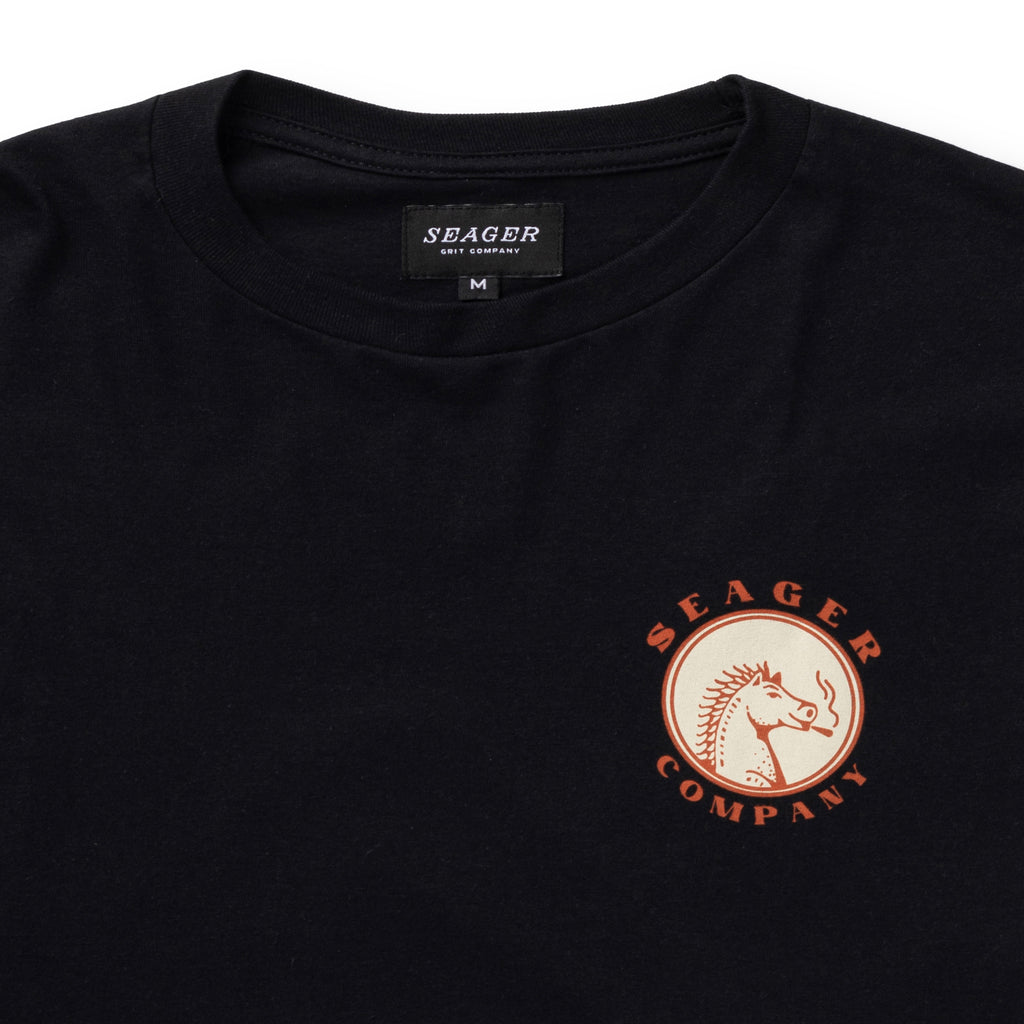 High Horse Tee Black