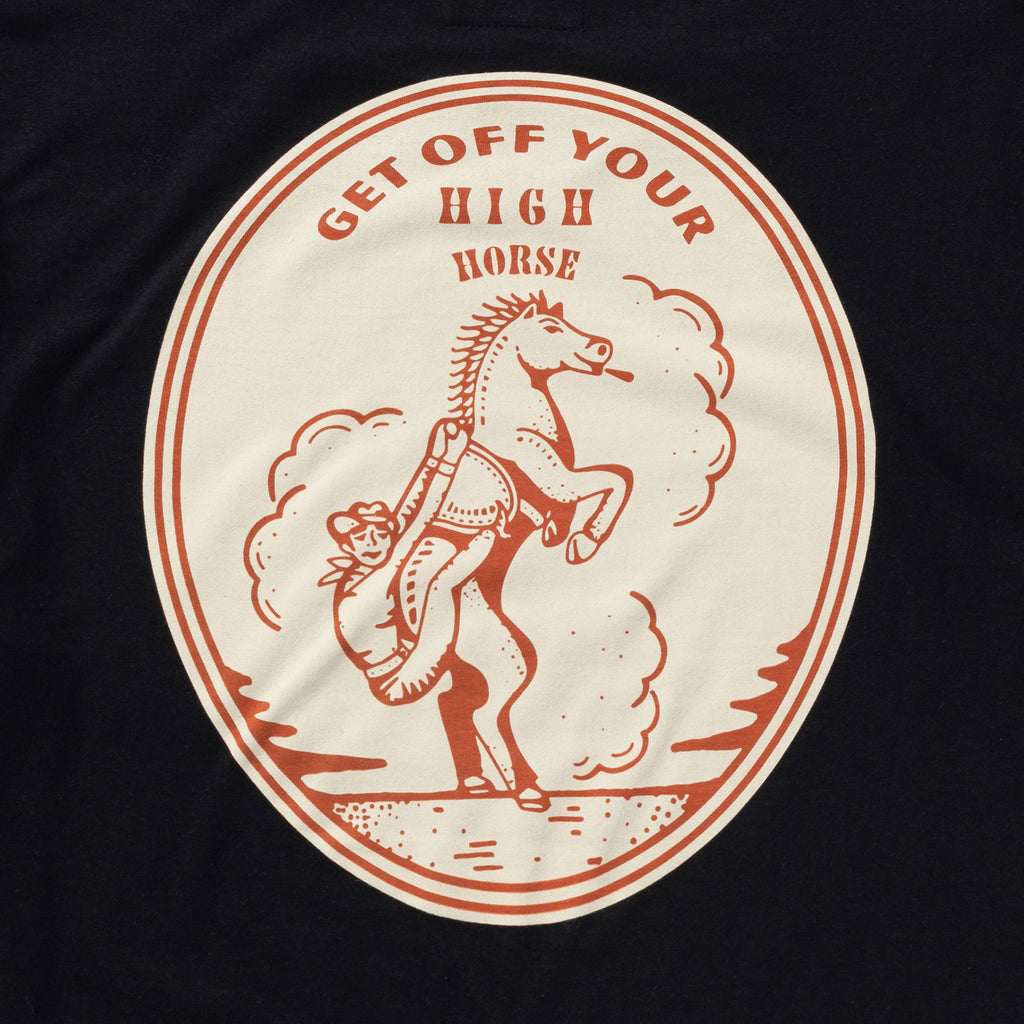 High Horse Tee Black