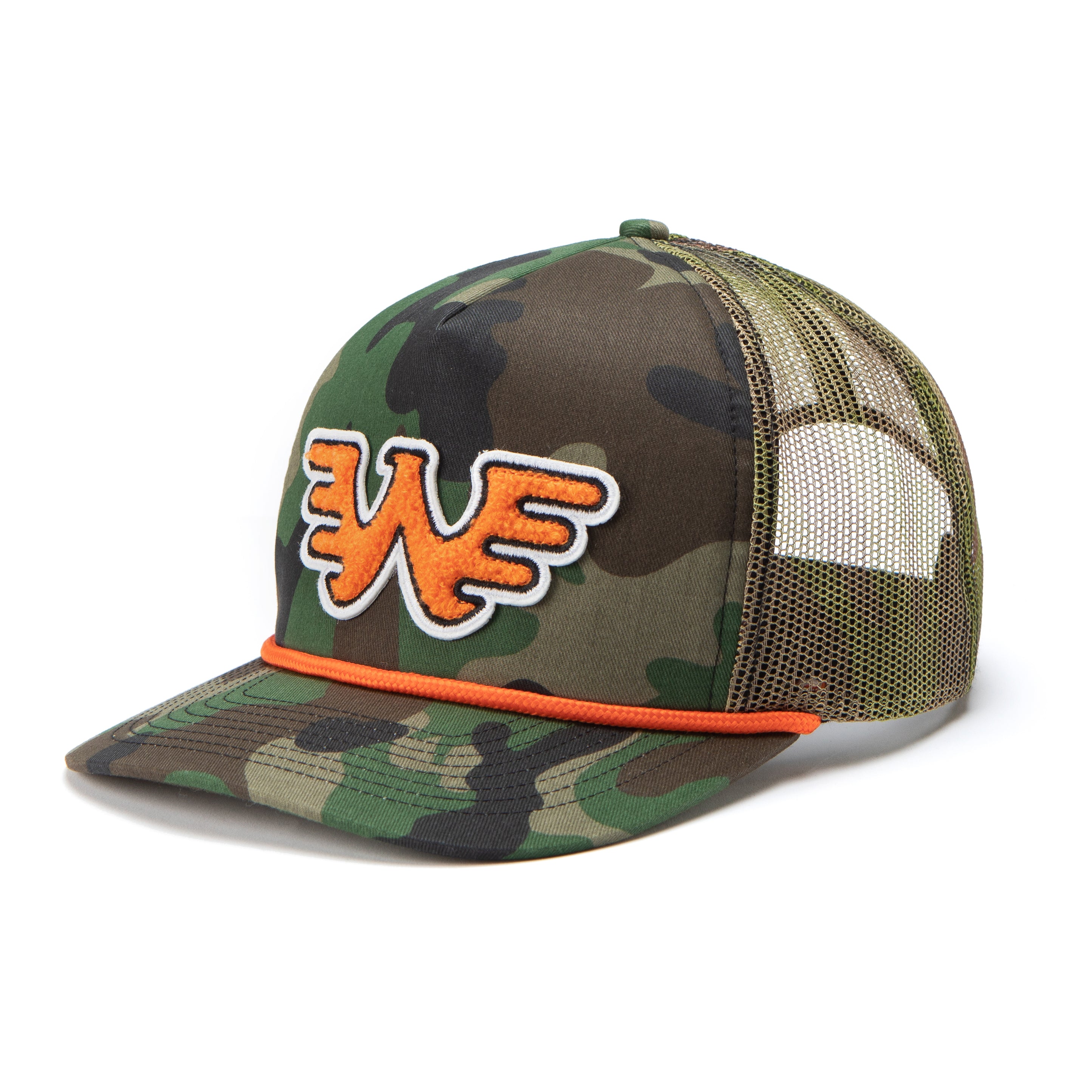 Seager x Waylon Jennings Flying W Snapback Camo