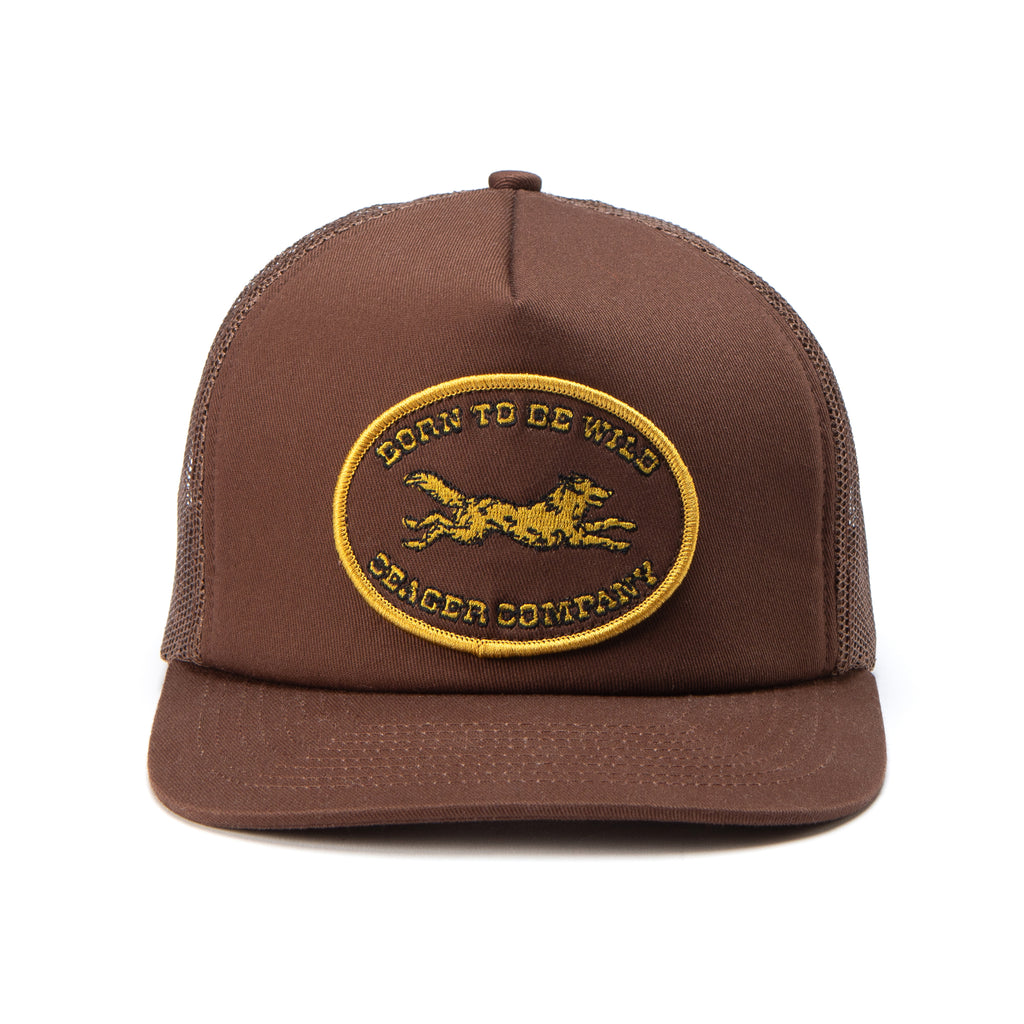 Born Wild Snapback Brown