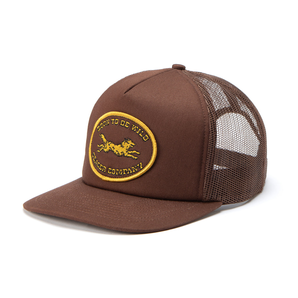 Born Wild Snapback Brown