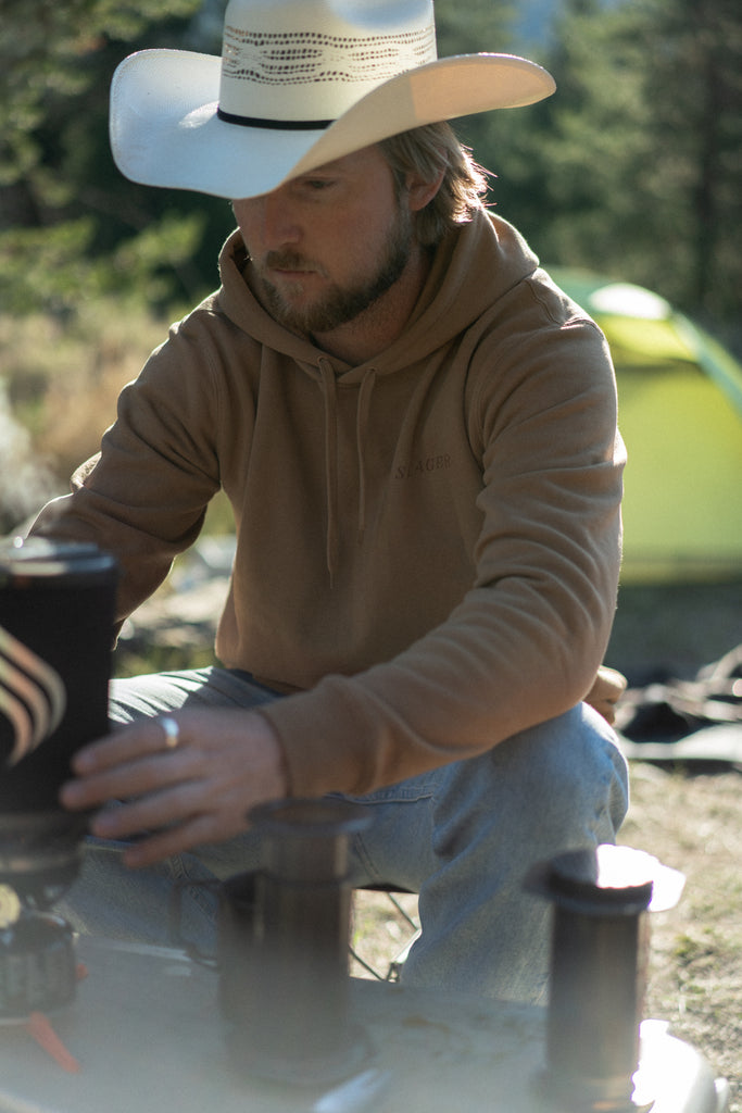Company Hoodie Camel