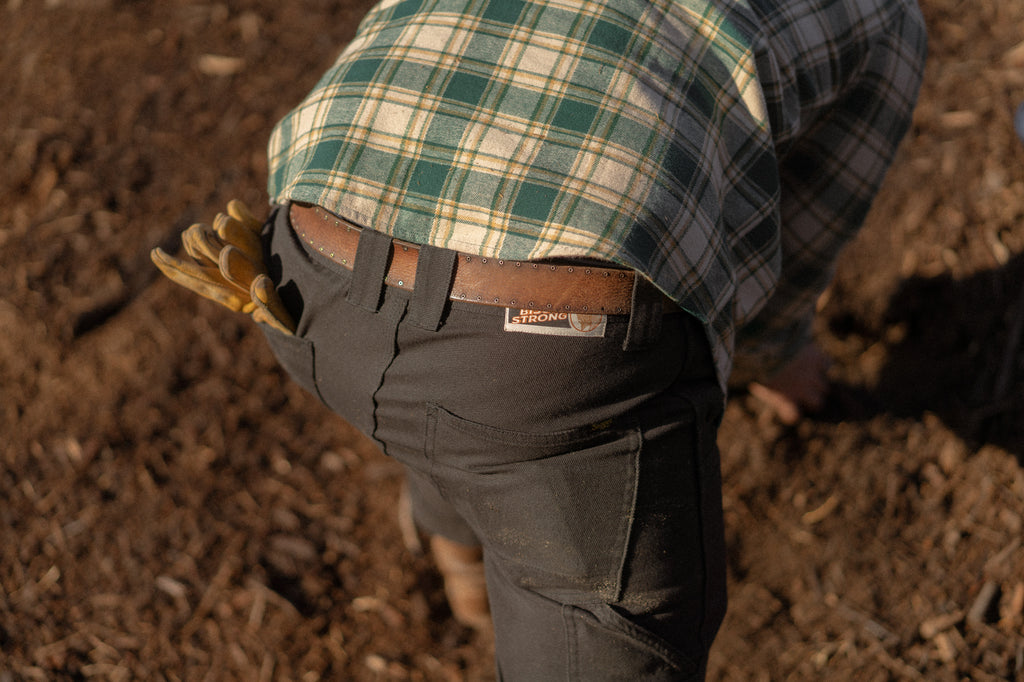 Bison Canvas Pant Regular Fit Black
