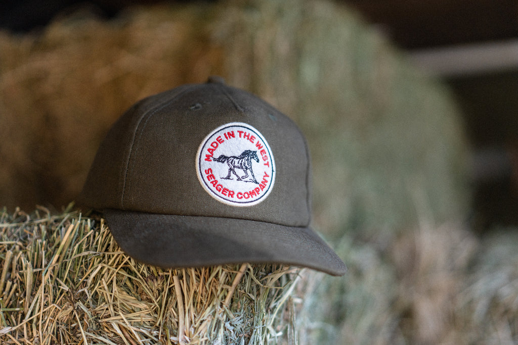Quarter Hemp Snapback Olive