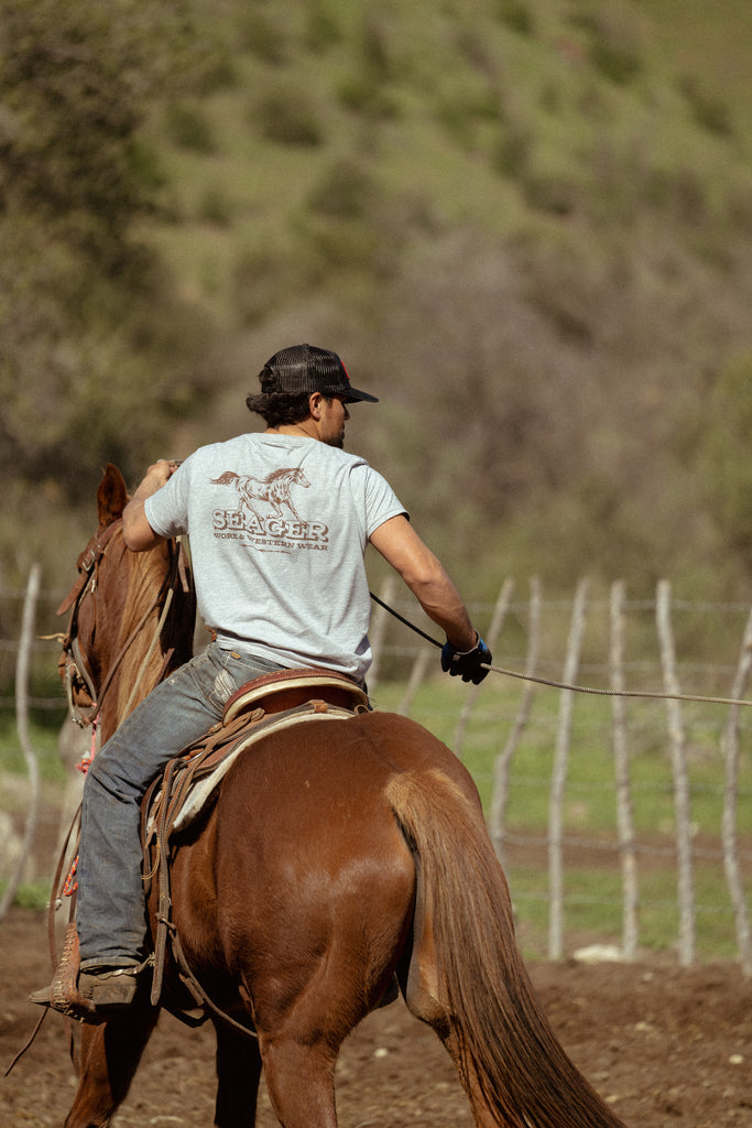 Farrier Tee Heather Grey