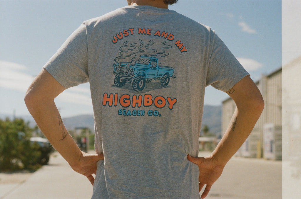 Highboy Tee Heather Grey