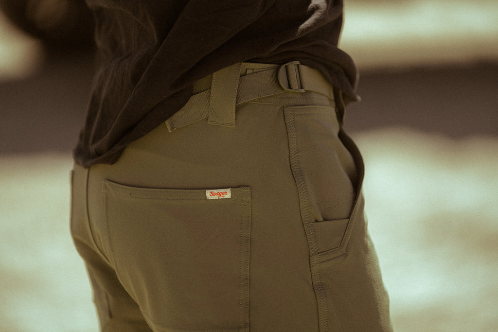 Bison Tech Trail Pant Military Green
