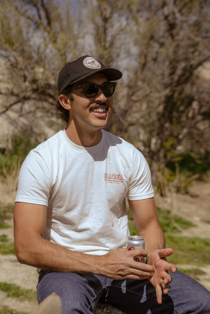 Quarter Hemp Snapback Black