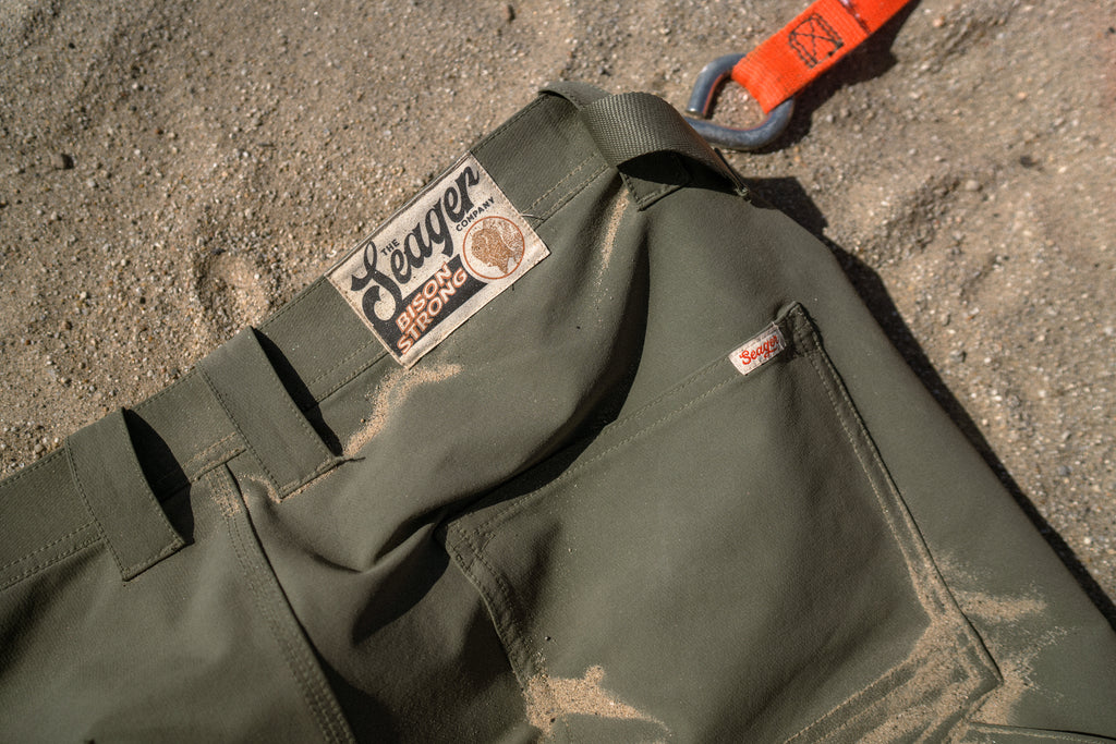 Bison Tech Trail Pant Military Green