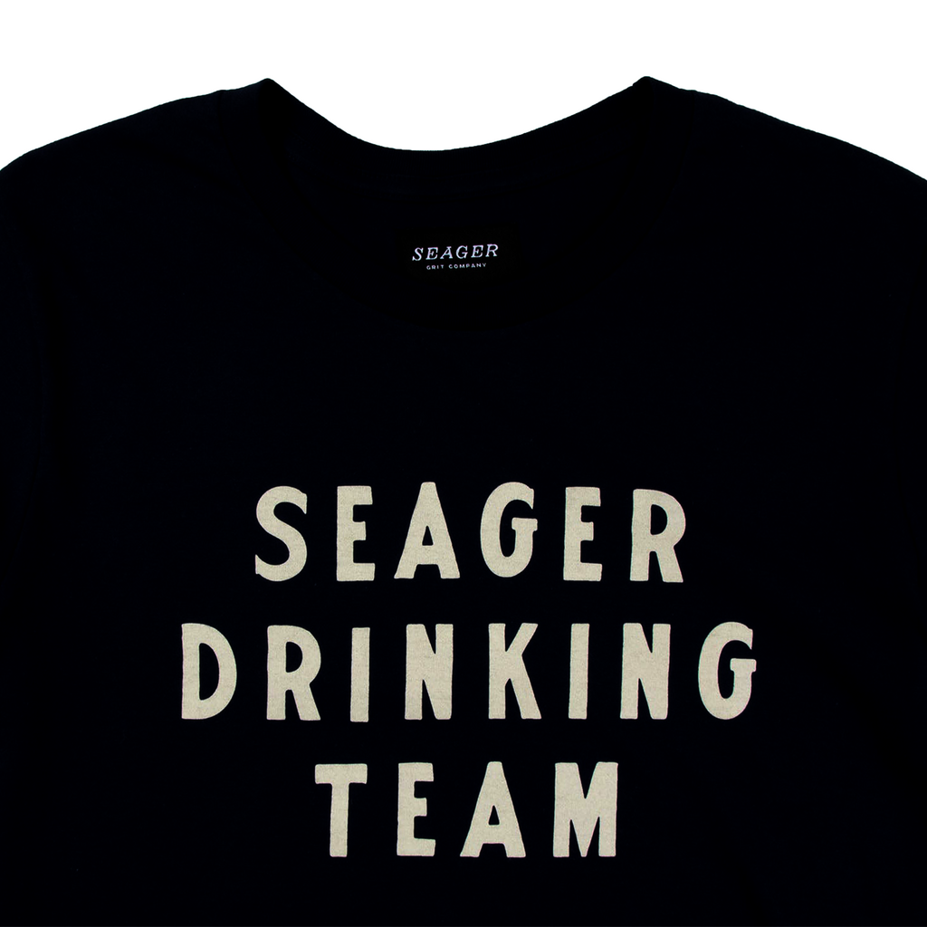 Seager Drinking Team Tee Black