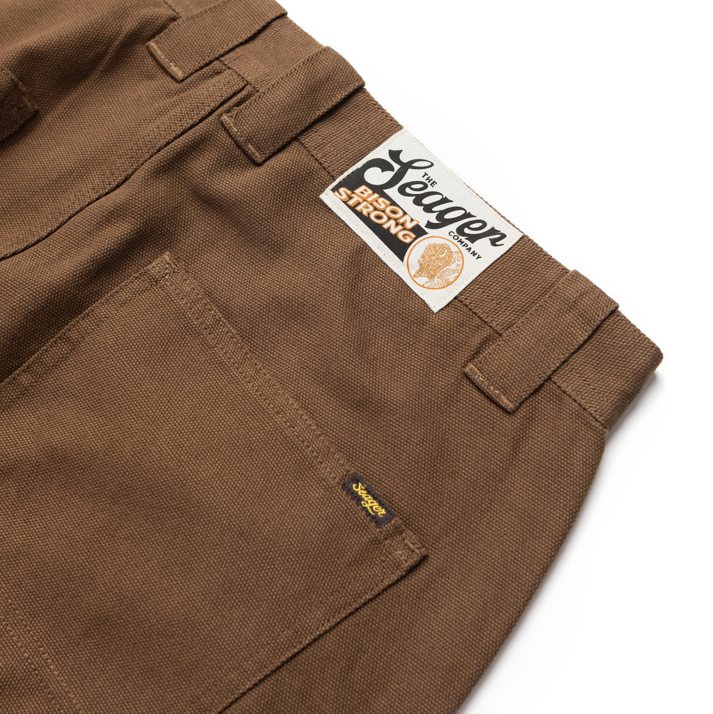 Bison Canvas Pant Regular Fit Tobacco