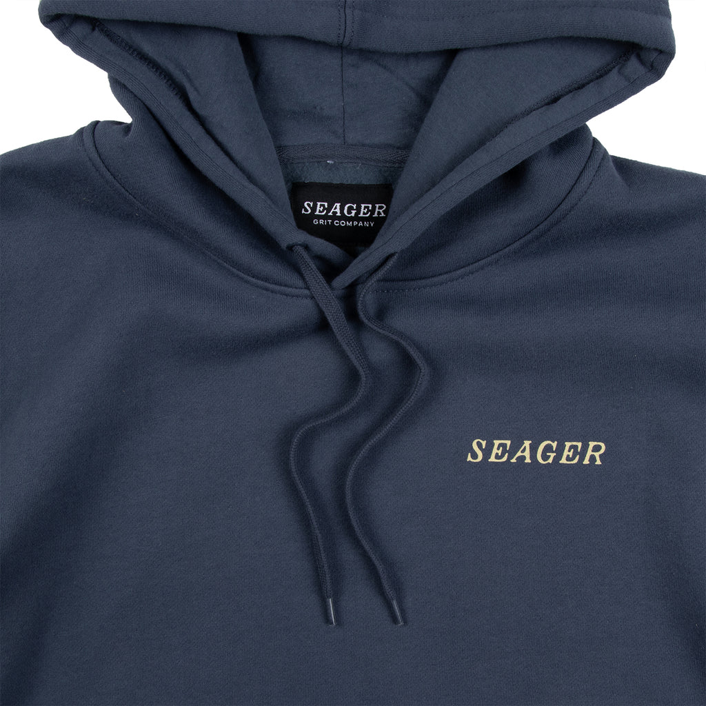 Company Hoodie Petrol Blue